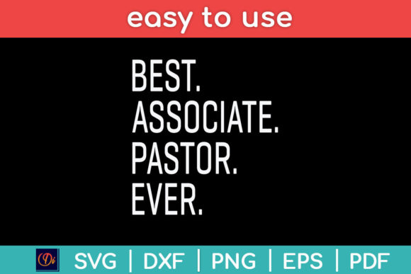 Best Associate Pastor Funny Sermon Svg Graphics for Crafts