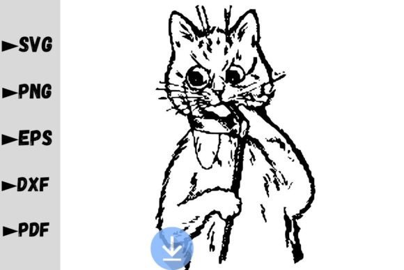 Funny Cat Face SVG, Funny Cat SVG for Crafts and Graphics
