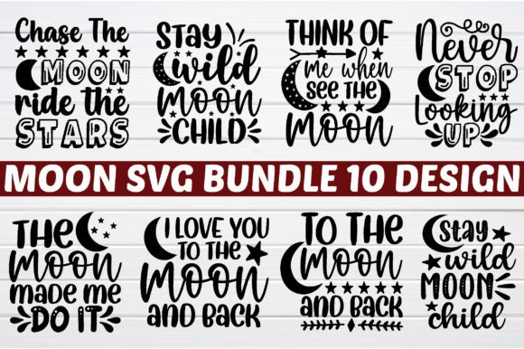 Funny Moon SVG Quotes Bundle: Graphics & Crafts Review